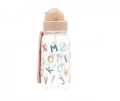 Funny Letters Plastic Bottle