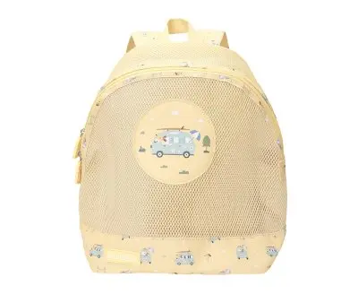 Mochila Infantil Antiarena Surf Van Tutete