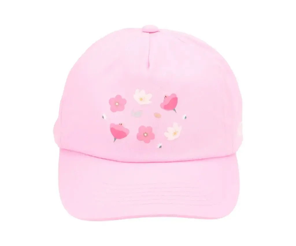 Junior Pink Visor Cap Little Garden