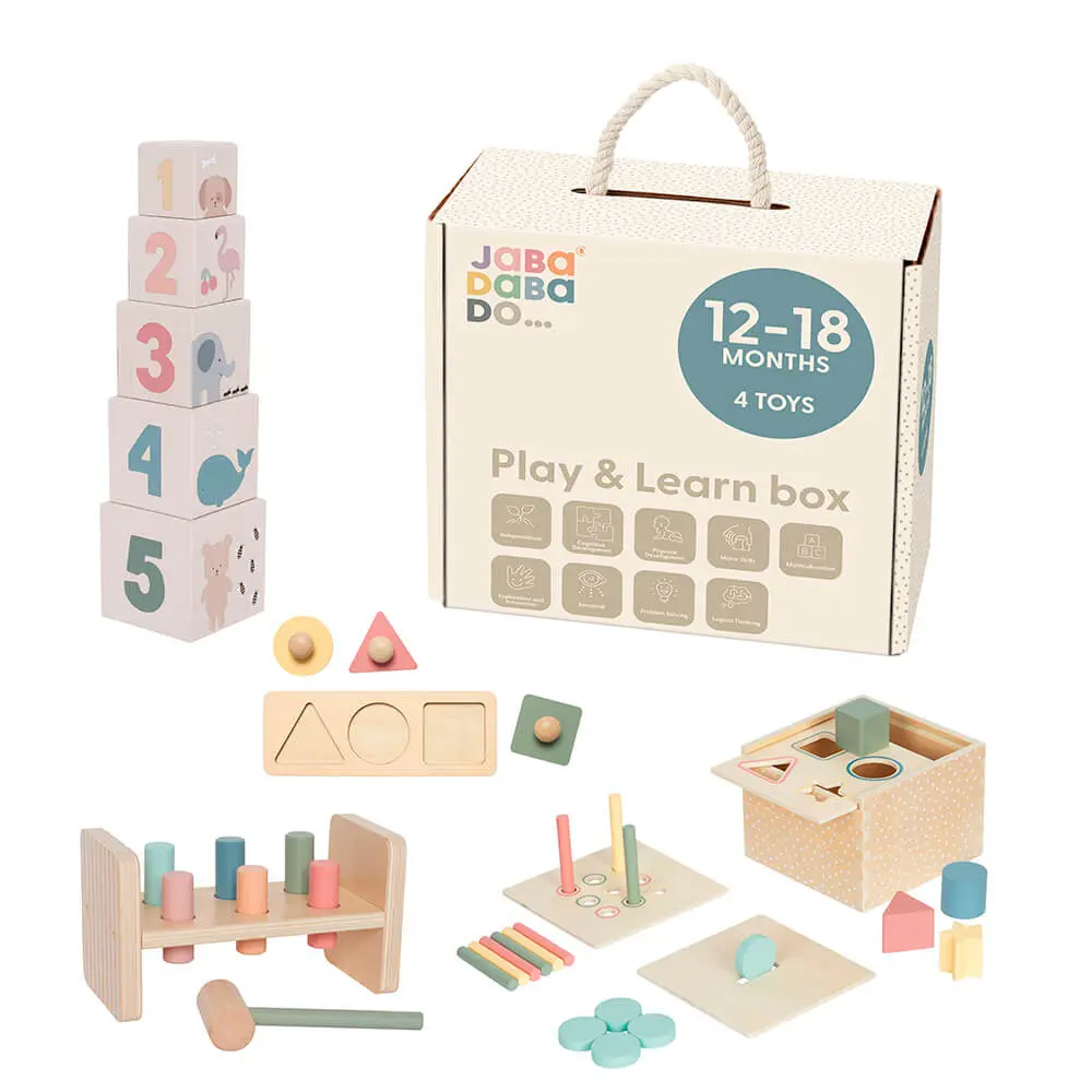Jabadabado Play and Learn Box 12-18 months