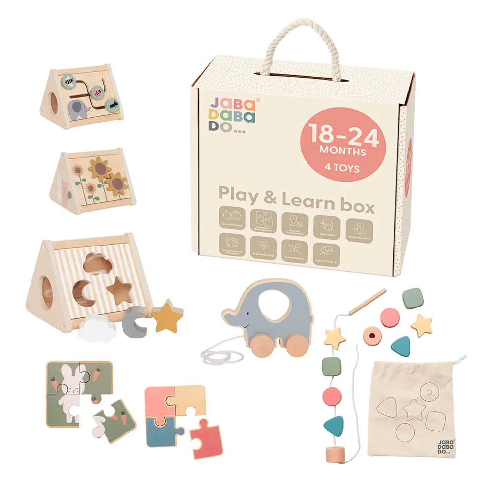 Jabadabado Play and Learn Box 18-24 months
