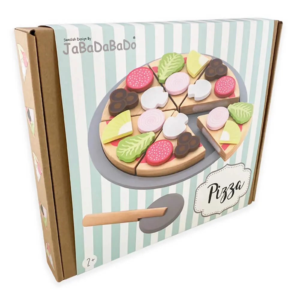 Jabadabado Pizza Box with cutter