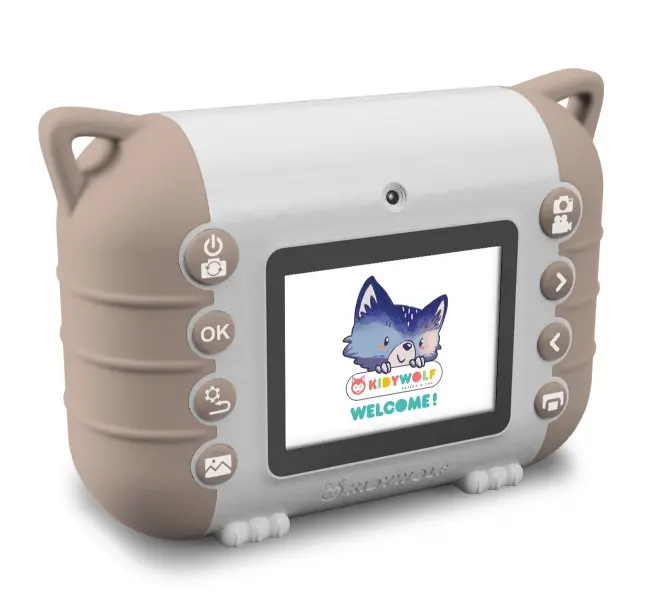 KIDYWOLF KIDYPRINT peach colour