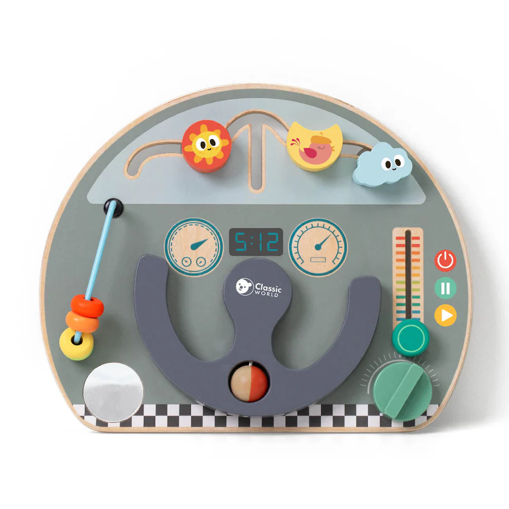 Steering Wheel Activity Board Classic World