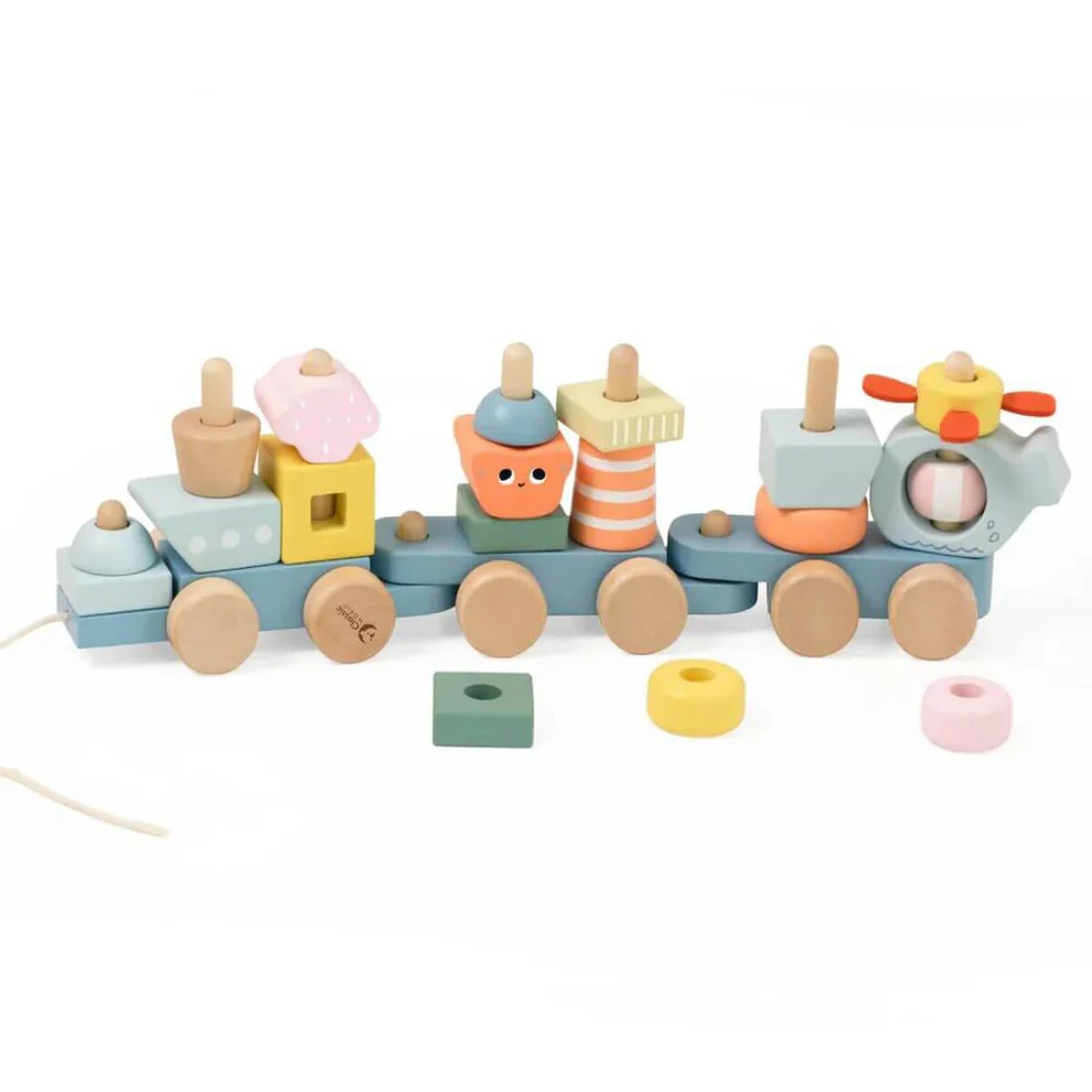 Ocean Block Pull Along Classic World