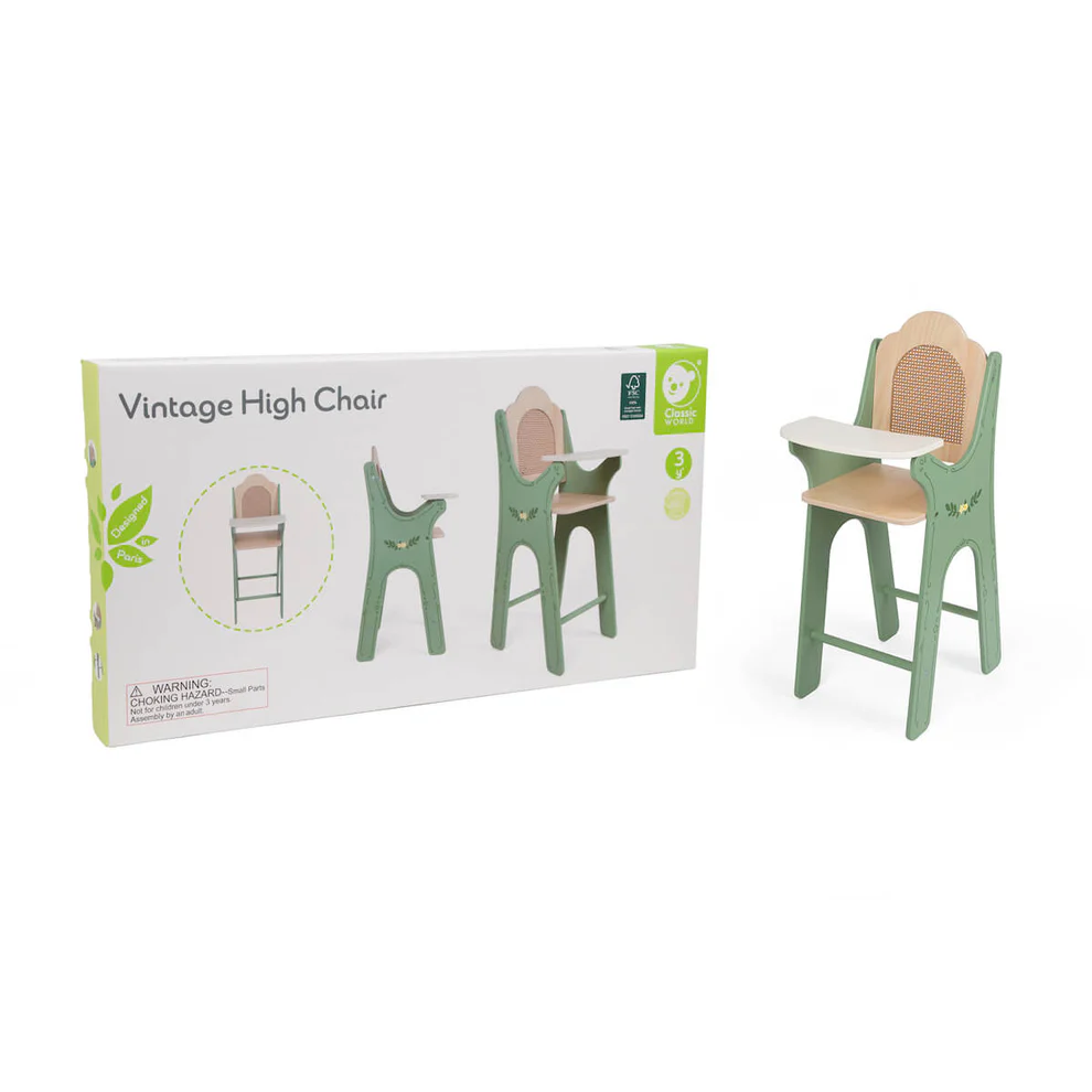 Vintage Classic World Doll High Chair