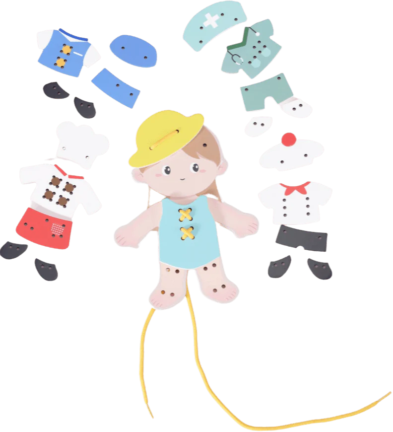 Set de lazos Niña Classic World