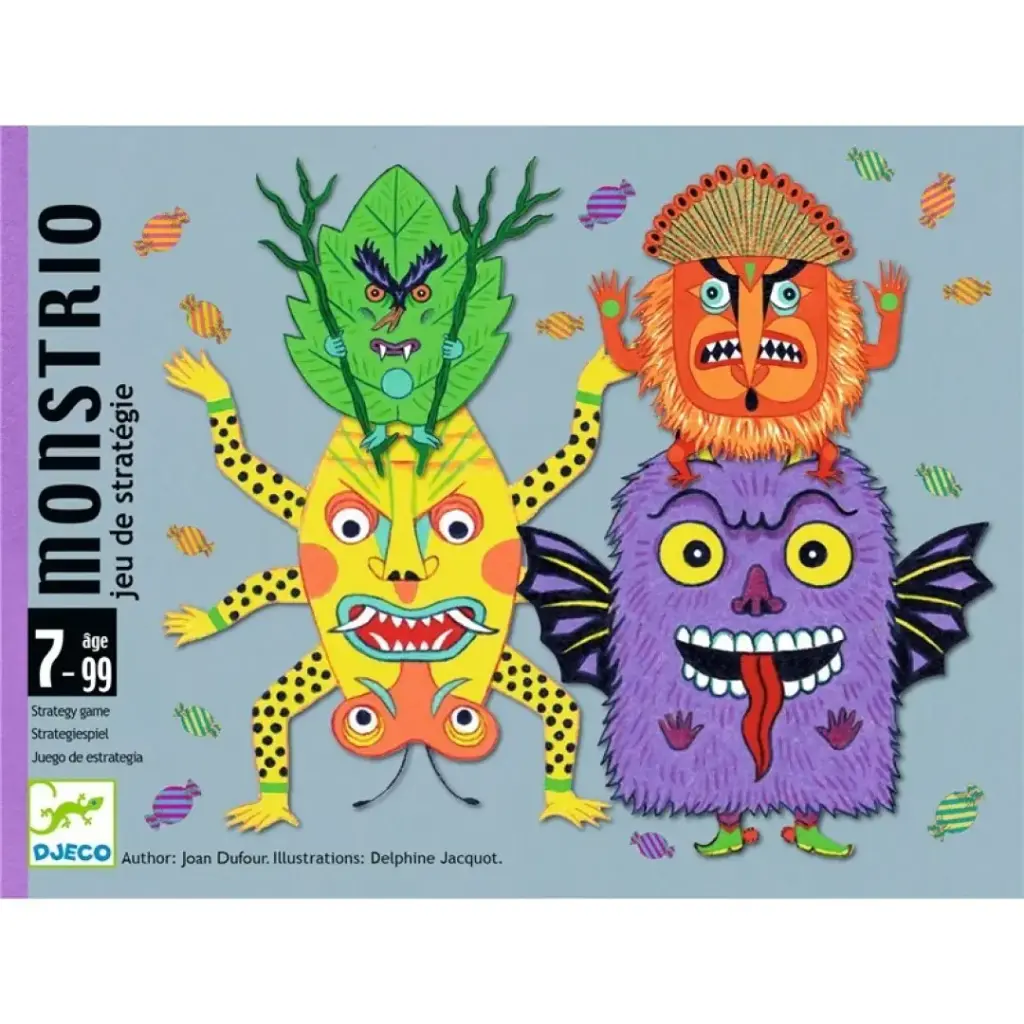 Cartas Monstrio de +7 años Djeco