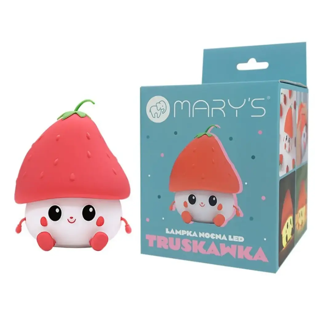 Mary`s lámpara de noche LED fresa