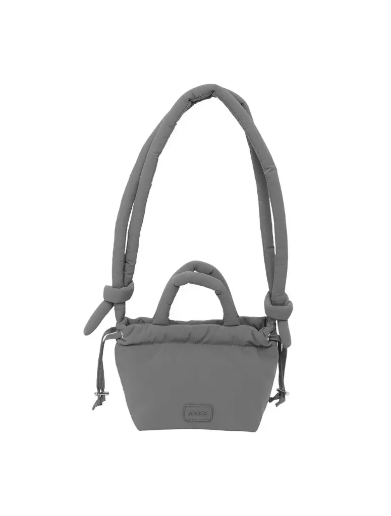MOOS CUSHIONED CAPSULE BAG "GREY"
