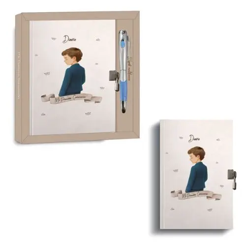 CHILD'S COMMUNION DIARY + MULTIFUNCTION PEN