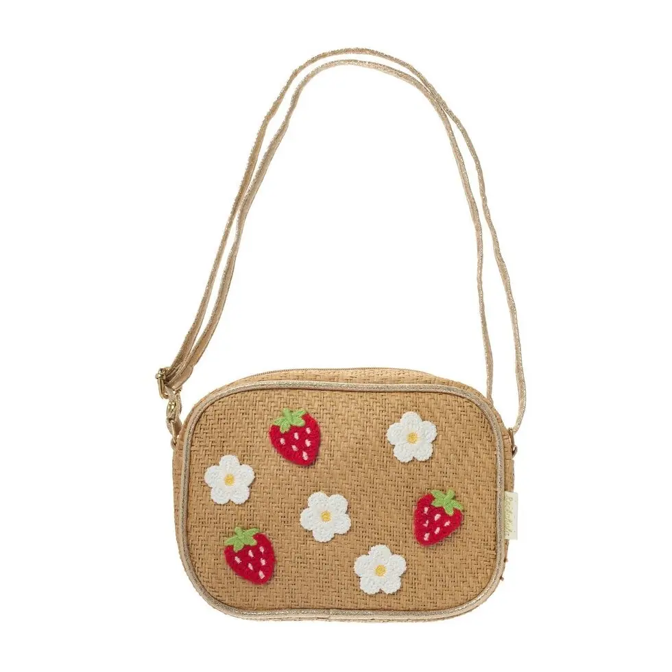 Raffia strawberry bag Rockahula