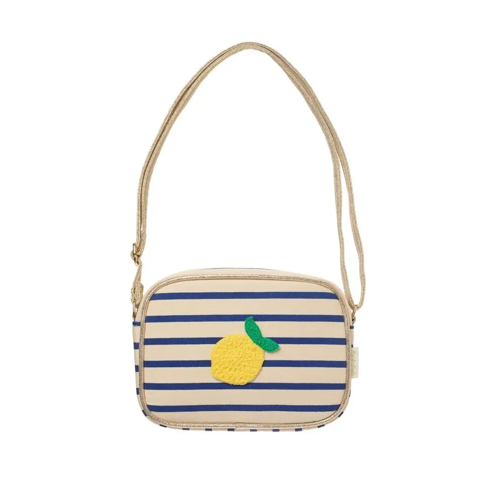 Rockahula lemon candy stripe bag