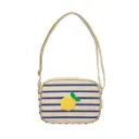 Rockahula lemon candy stripe bag