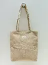 La Matilda Bolsa Tote Bag Espiga Beige Unicolor 