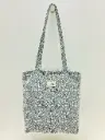 La Matilda Tote Bag Green Leaves