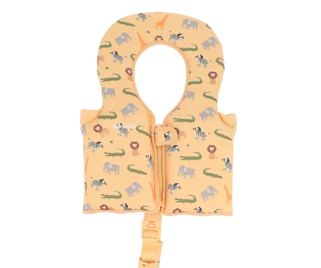 Chaleco Flotador Aprendizaje Wild Animals Talla 1-2 años Tutete