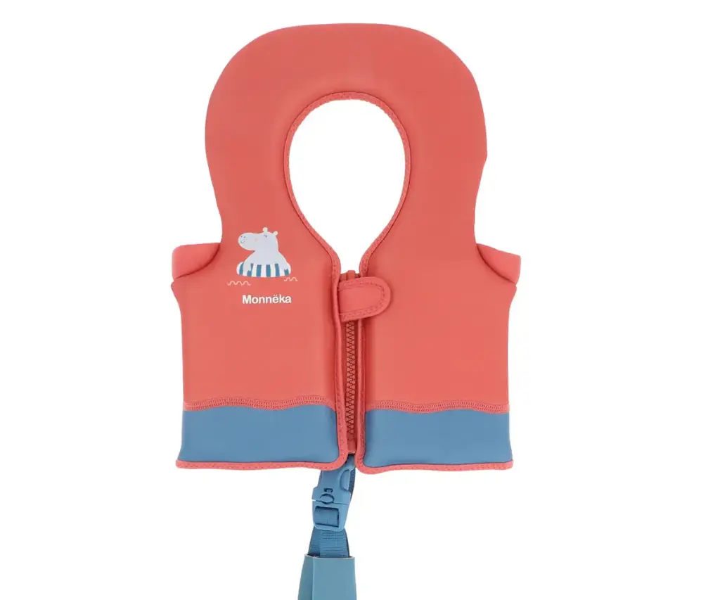 Chaleco Flotador Aprendizaje Hippos Talla 1-2 años Tutete