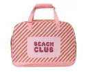 Bolso de Playa con Rejilla Stripes Bloom & Blush Tutete