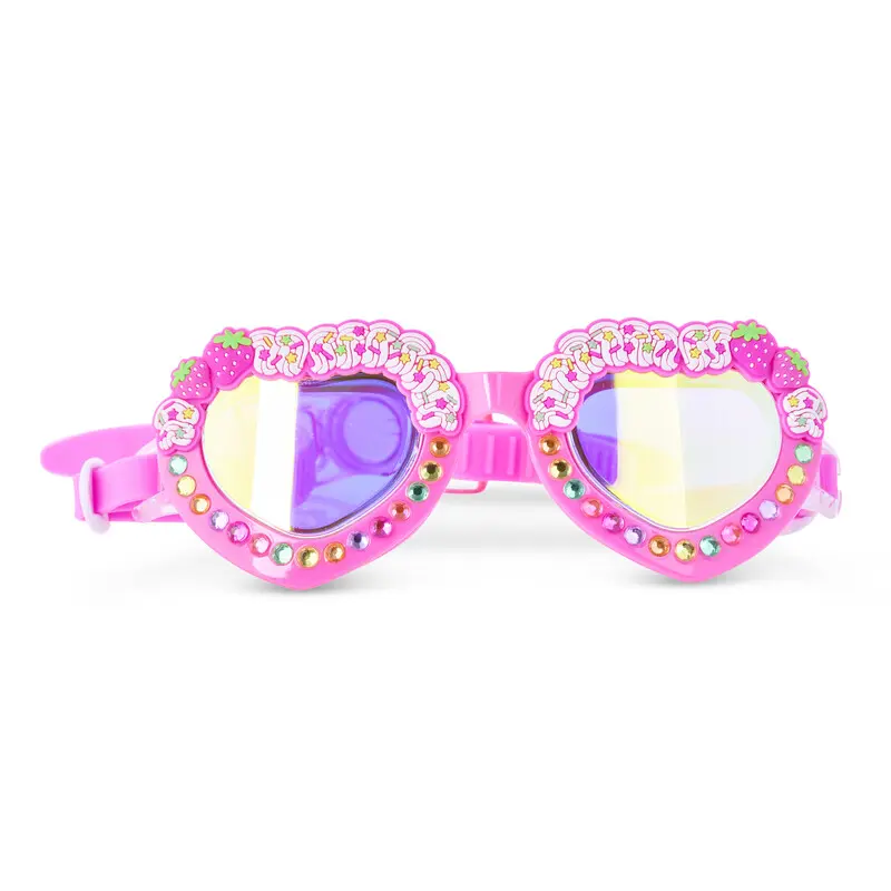 Heart Glasses Strawberries BLING2O