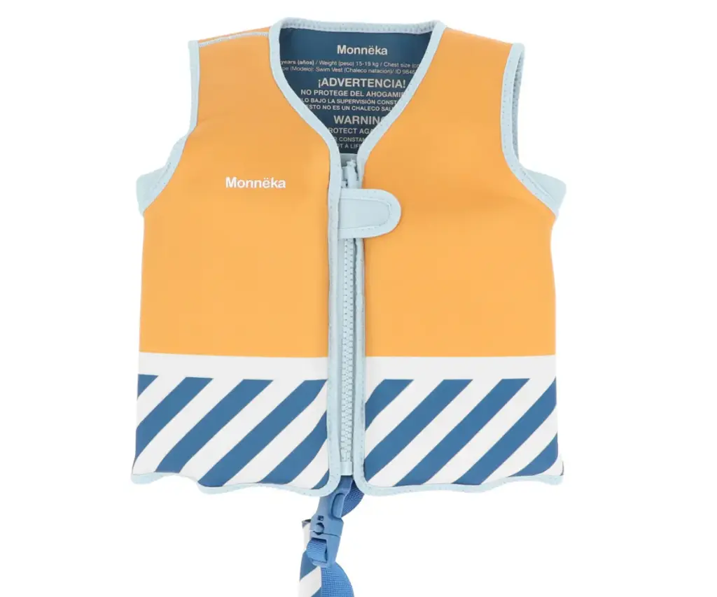 Chaleco Flotador Aprendizaje Stripes Blues & Beyond 2-3 Y