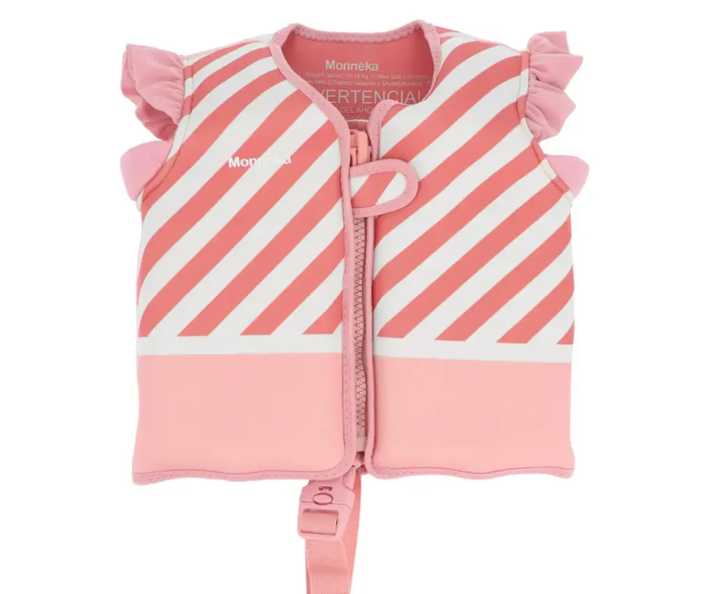 Chaleco Flotador Aprendizaje Stripes Bloom & Blush 2-3 Y