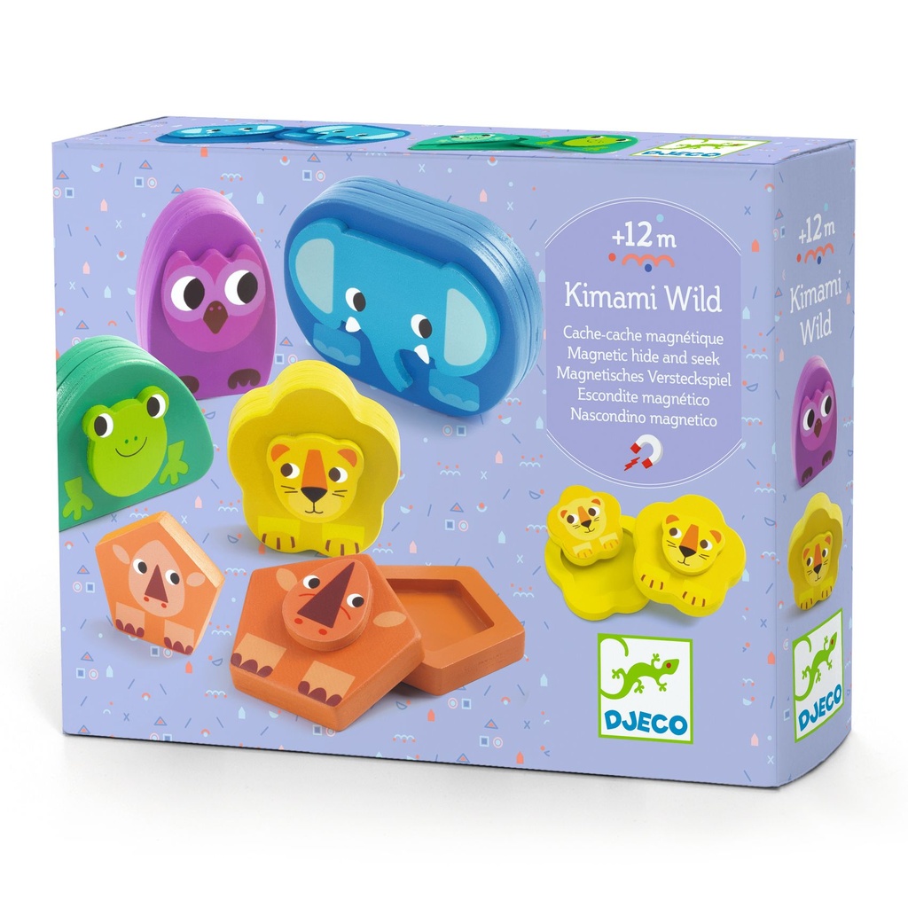 Juego magnetico Kimami Wild +12 meses
