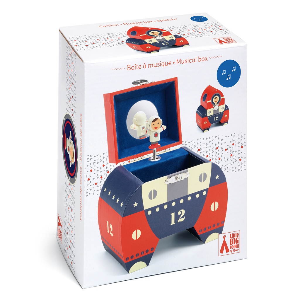 [DJ06606] Polo 12 Music box / Jewellery box Djeco