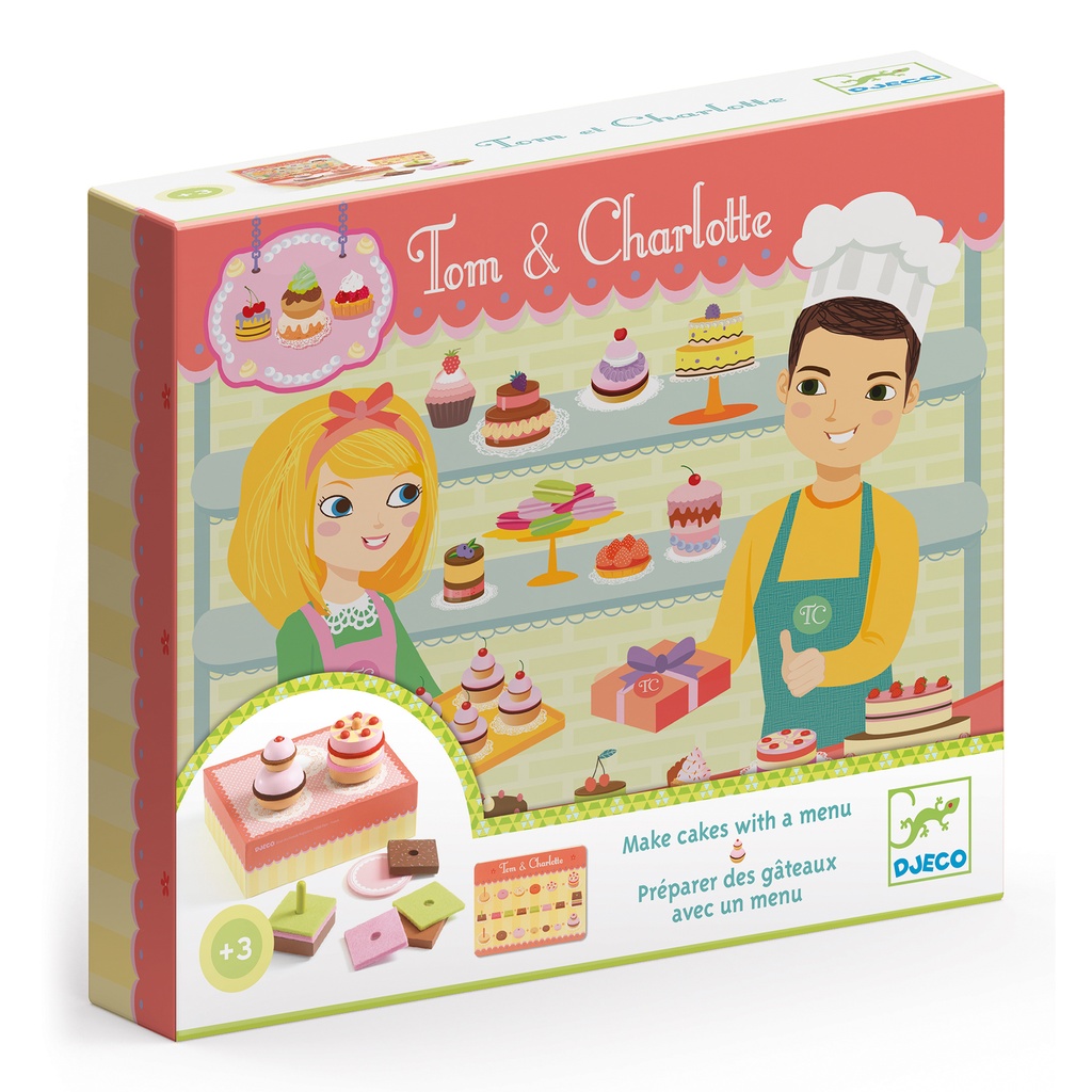 [DJ06610] Imitation bakery Charlotte & Tom Djeco +3 years