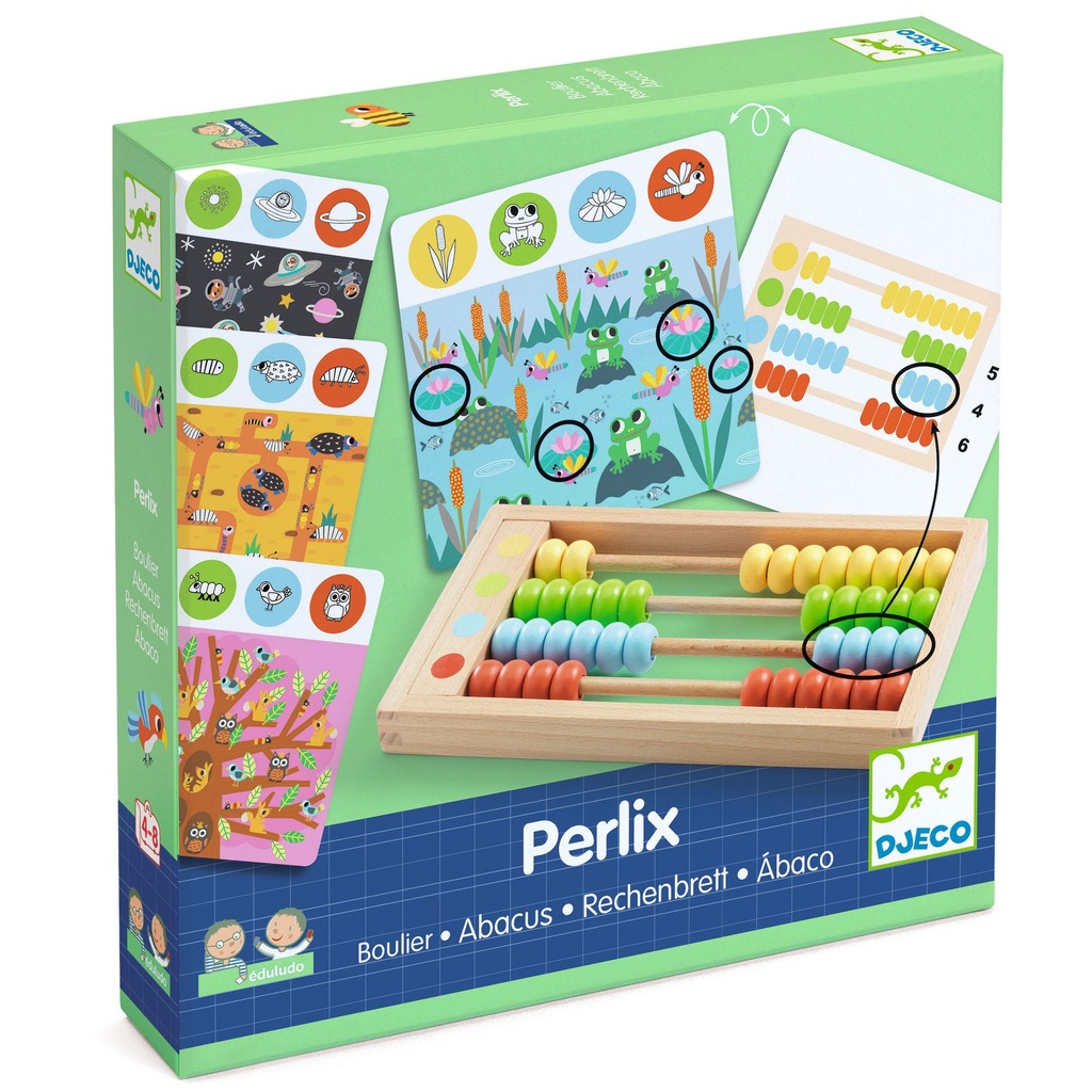 [DJ08348] Abacus Eduludo Perlix maths game Djeco for ages 4 to 8