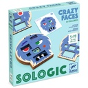 Juego de lógica Crazy Faces Djeco de +5 años