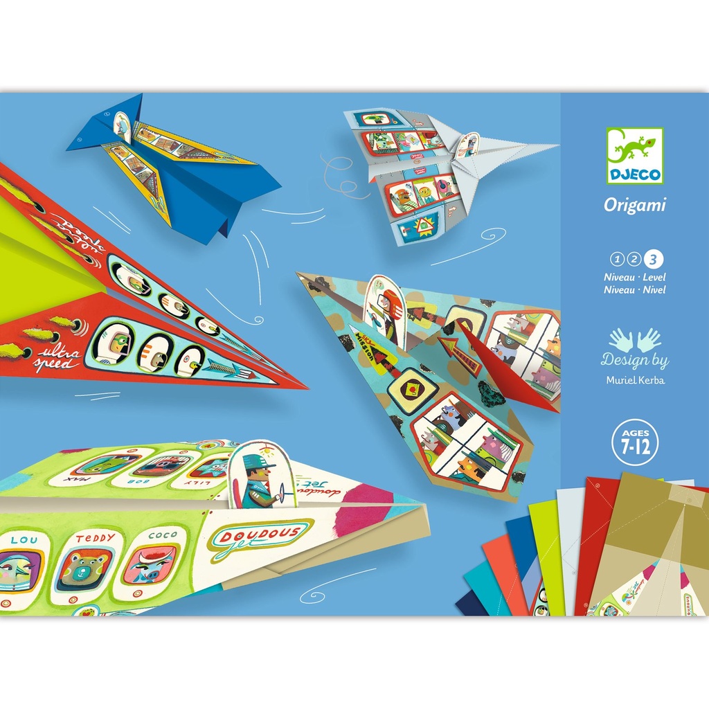 [DJ08760] Aviones Papiroflexia Djeco de 7 a 12 años