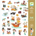 Djeco Pirate Stickers for 4 to 7 years