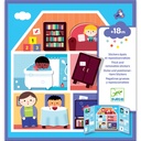 Repositionable Stickers The Djeco House +18 months
