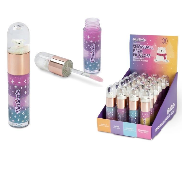 [61039] MARTINELIA BEAR GLITTER EFFECT LIP GLOSS