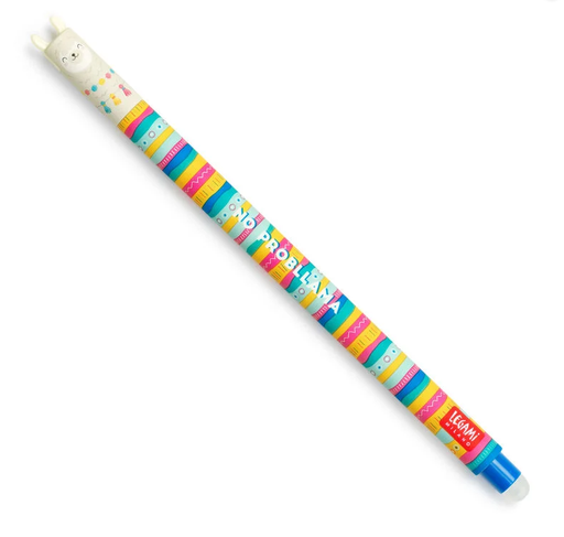 [EPBLUKIT10] Bolígrafo de Gel Borrable - Erasable Pen- LLAMA