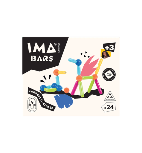 [350124] Imabars 24 Braintoys Imanix