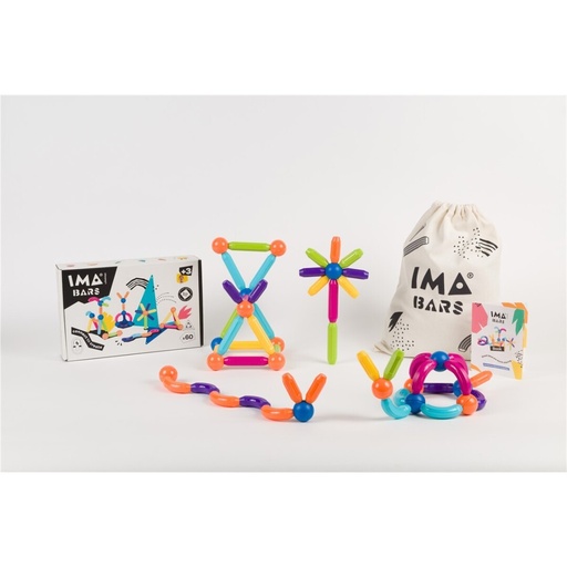 [350160] Imabars 60 Braintoys Imanix