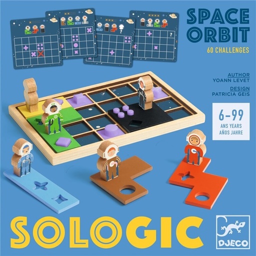 [DJ0817] Juego de lógica Sologic Space Orbit Djeco de 6 a 99 años