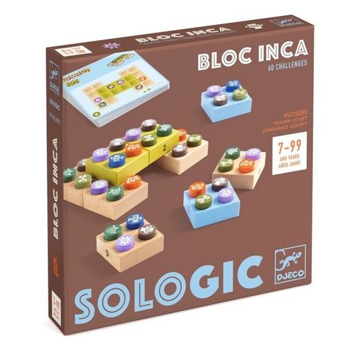 [DJ0818] Juego de lógica Sologic Bloc Inca Djeco 7 a 99 años