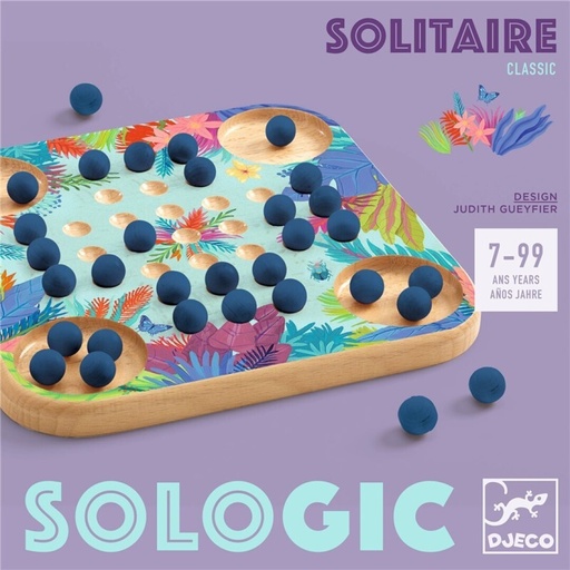 [DJ0813] Juego de lógica Sologic Solitaire Djeco 7 a 99 años