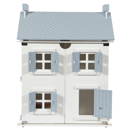 Casa de muñecas azul de madera LITTLE DUTCH