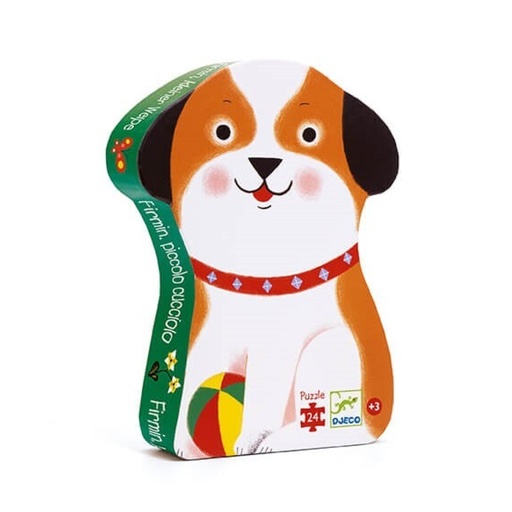 [DJ07280] Puzzle Silueta Firmin pequeño perrito Djeco (24pz) +3 años