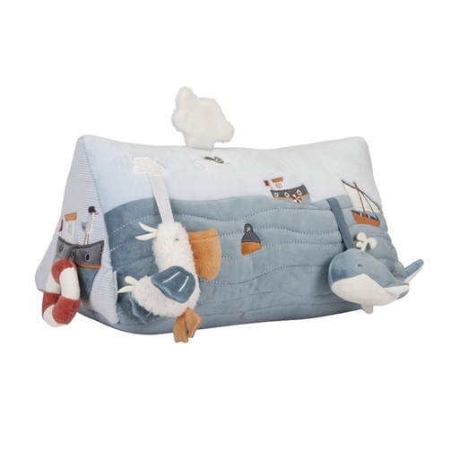 [LD8623] COJÍN DE ACTIVIDADES TRIANGULAR SAILORS LITTLE DUTCH