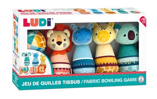 [30103] Juego de animales de tela Ludi +10 meses