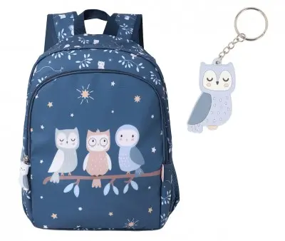 Mochila Mediana Magical Forest + Llavero Personalizable