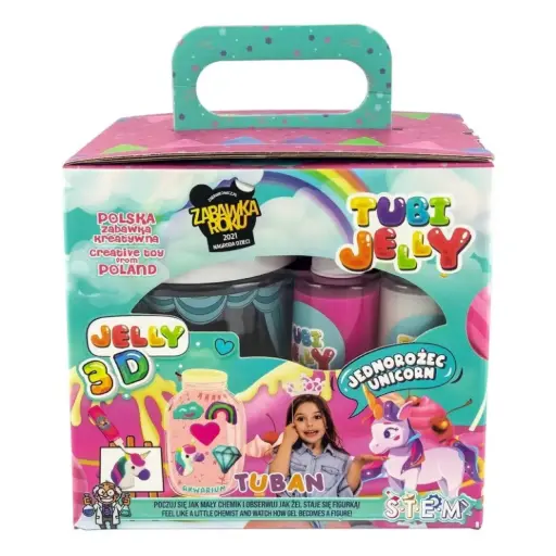 Tuban Conjunto Jelly 6 col. Aquario peq. Unicornio