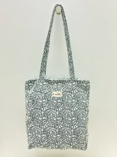 La Matilda Bolsa Tote Bag Hojas Verde