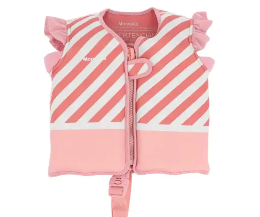Chaleco Flotador Aprendizaje Stripes Bloom & Blush 2-3 Y