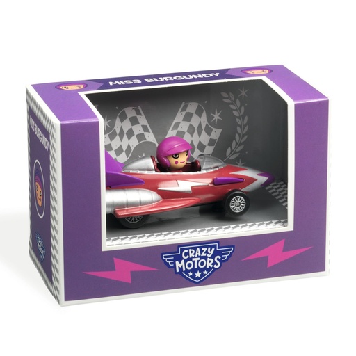 [DJ05483] Crazy Motors Miss Burgundy Djec
